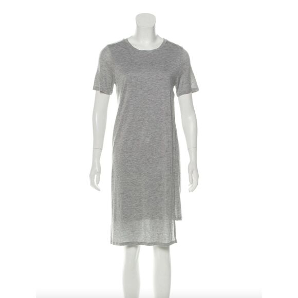 Acne Studios Obelia Tencel Mélange Dress Grey Women's Size Medium - Picture 1 of 10